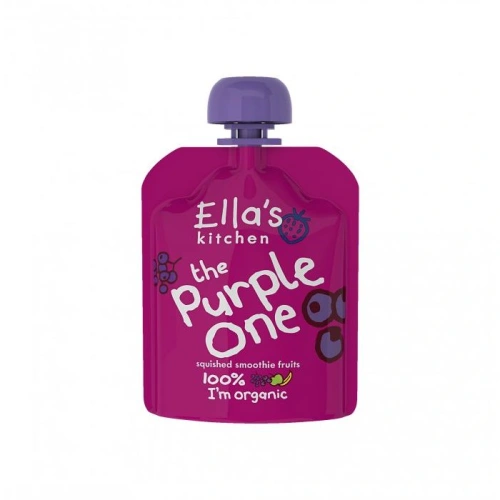 ELLA'S KITCHEN BIO Purple One ovocné pyré s černým rybízem (90 g)