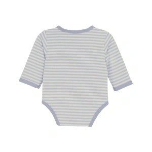 FIXONI dětské zavinovací body DR Y/D Stripe Zen Blue (1)