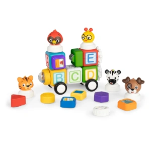 BABY EINSTEIN magnetické kostky s aktivitami Connestables hračka Connect & Create 24ks 6m+