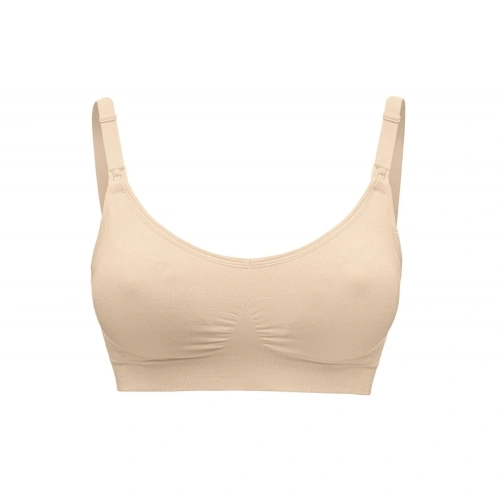 MEDELA těhotenská a kojicí podprsenka Keep Cool Ultra béžová