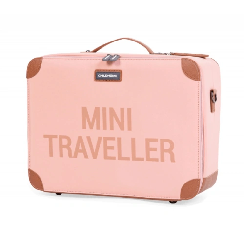 CHILDHOME Dětský cestovní kufr Pink Copper