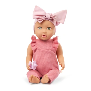 LULLABABY panenka v overalu s čelenkou 35 cm (3)
