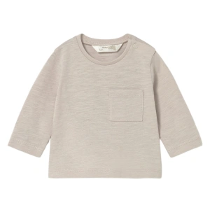 MAYORAL kojenecké tričko DR s kapsičkou béžová