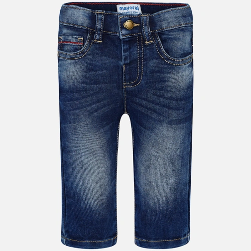 MAYORAL dětské džínové kalhoty - tmavě modré - 80 cm