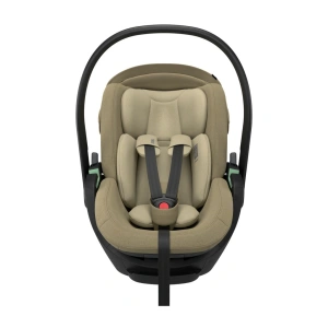 THULE Urban Glide 3 Nutria green + korba Black + autosedačka Thule Maple + báze Alfi + adaptér (7)
