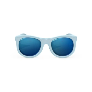 SUAVINEX dětské sluneční brýle polarizované s pouzdrem Hranaté modrá vel. 0-12 m