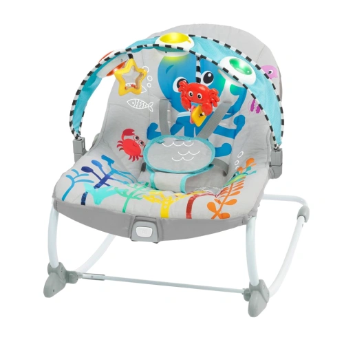 BABY EINSTEIN lehátko hudební vibrační Kick to It Opus do 18kg