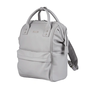 BABABING Mani přebalovací taška/batoh, Dove Grey Leatherette (3)