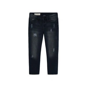 MAYORAL chlapecké jeans Straight Fit tmavý denim - 110 cm