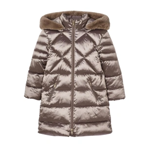 MAYORAL dívčí zimní prošívaný kabát hnědá vel. 104 cm