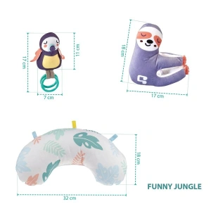 ZOPA Hrací deka aktivity, Funny Jungle (2)