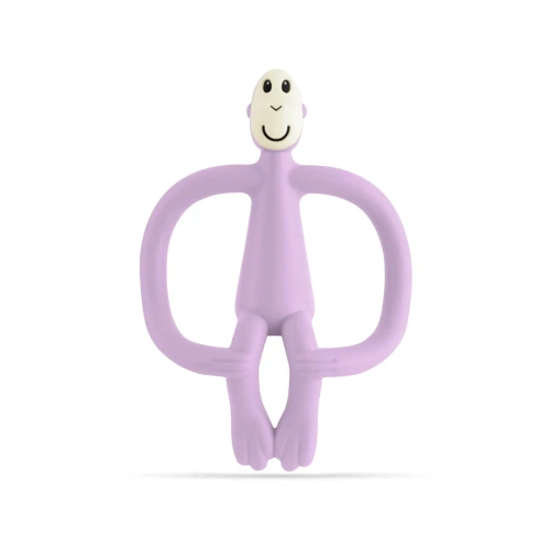 MATCHSTICK MONKEY zubní kartáček a kousátko 2v1 Lilac