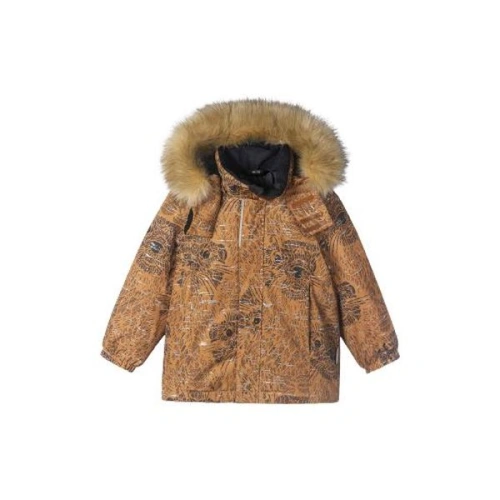 REIMA dětská zimní bunda s membránou Sprig Cinnamon brown 104 cm