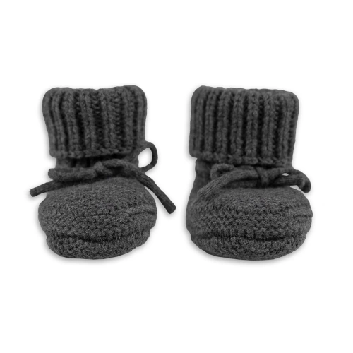 LODHER capáčky Slipper Merino Wool vel. 6-12 měsíců