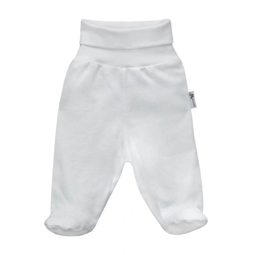 ESITO kojenecké polodupačky Mono White bílá vel. 44 cm