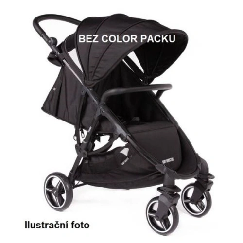 BABY MONSTERS sportovní kočárek Phoenix bez color packu - černý