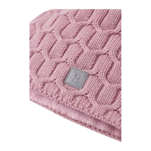 REIMA dětská zimní čepice Nyksund grey pink růžová (2)