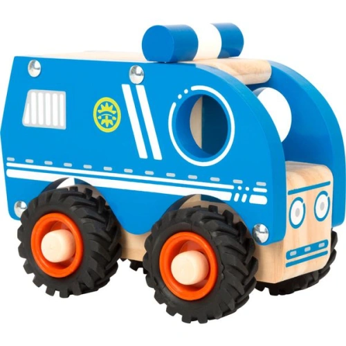 SMALL FOOT Dřevěné policejní auto