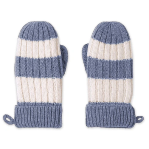 LODGER rukavice Stripe Merino Stone