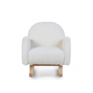 CHILDHOME Křeslo dětské houpací Teddy Off White (1)