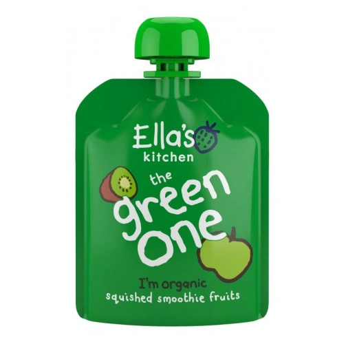 ELLA'S KITCHEN BIO Green One Kiwi s jablkem a banánem  (90 g)