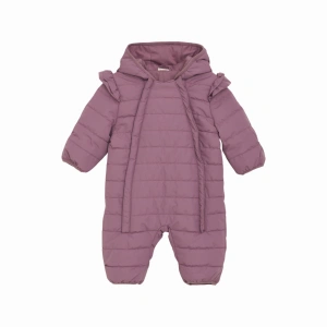 FIXONI dětská prošívaná kombinéza fuchsie Wistful Mauve