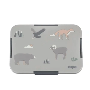 ZOPA svačinový box 1120 ml mountains šedá