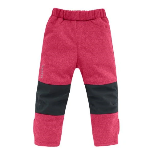 ESITO Dětské softshellové kalhoty DUO růžová / Vel. 80 - 92