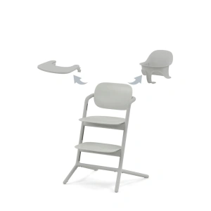 CYBEX jídelní židlička set 3v1 Lemo Suede grey/Mid grey