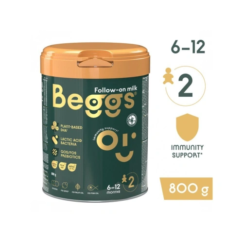 BEGGS pokračovací mléko 2 (800g)