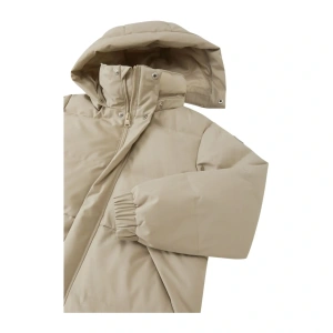 REIMA dětská péřová bunda Parkkala earthy beige (2)