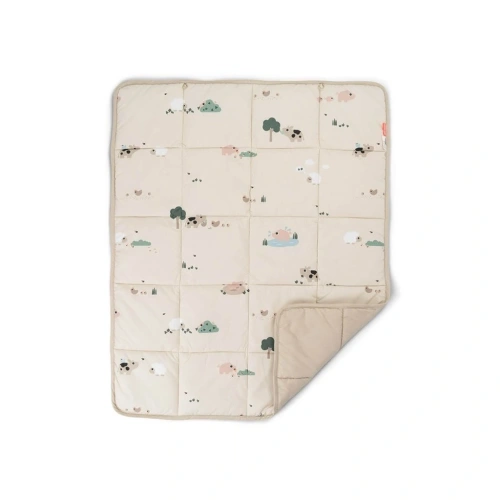 DONE BY DEER hrací podložka Tiny farm písková