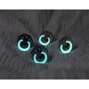 BIBS Boheme dudlík z přírodního kaučuku 2ks Noční Blush / Vanilla velikost 2 (6m+) (2)