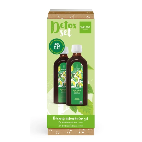 WELEDA březový detoxikační set