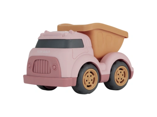 LITTLE DUTCH náklaďák se sklápěčkou Pink