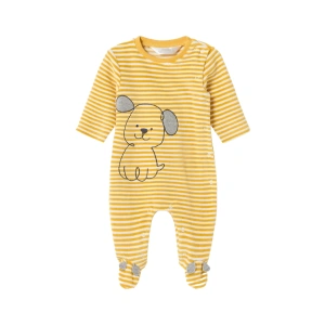 MAYORAL chlapecký overal DR pejsek pruh žlutá