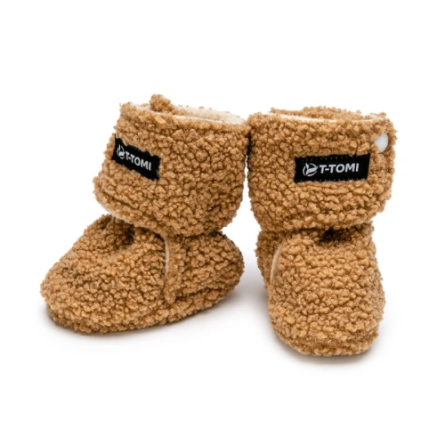T-TOMI capáčky TEDDY Brown