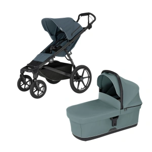 THULE Urban Glide 4-wheel Dark Slate magnet + korba Mid Blue