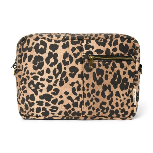STUDIO NOOS organizér na kočárek Cotton - Brown Leopard