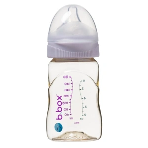B.BOX Antikoliková kojenecká láhev 180 ml - růžová