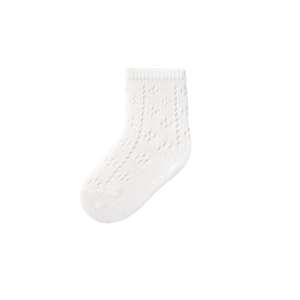 MAYORAL dívčí pletené ponožky bílá