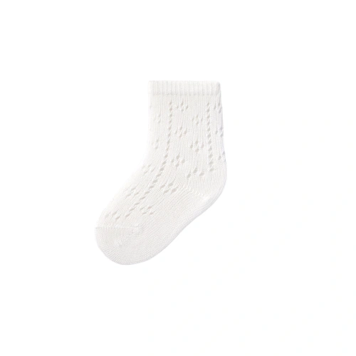 MAYORAL dívčí pletené ponožky bílá