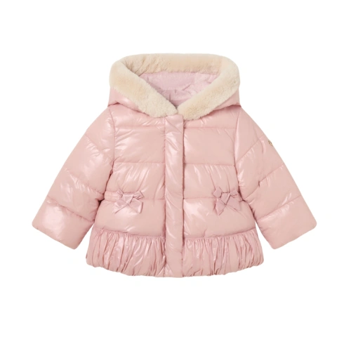 MAYORAL dívčí zimní bunda růžová