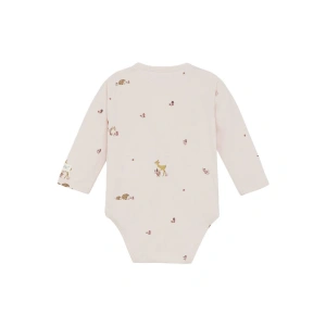 FIXONI dětské body DR potisk Mauve Chalk (1)