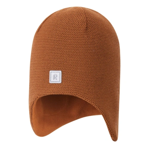REIMA dětská zimní čepice Pipopaa Cinnamon brown