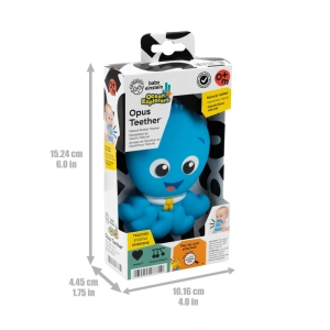 BABY EINSTEIN kousátko z přírodního kaučuku Soothing Opus™, 0m+ (4)