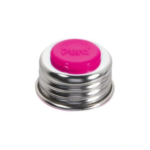 PURA Nerezové víčko + těsnící disk Pink