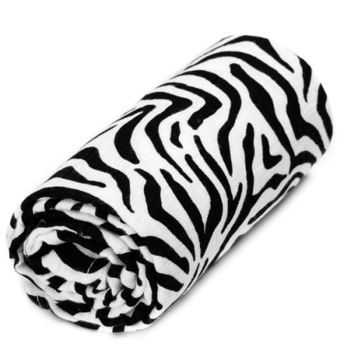 T-TOMI Bambusová osuška Zebra Skin