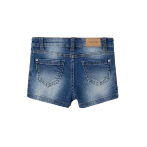 MAYORAL Dívčí kraťasy denim, modré (1)