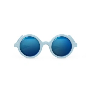 SUAVINEX dětské sluneční brýle polarizované s pouzdrem Kulaté modrá vel. 0-12 m